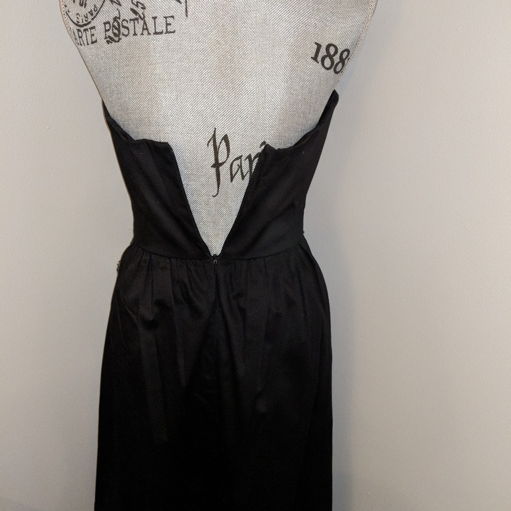 Cynthia Rowley black strapless dress - Picture 4 of 6